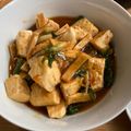 エビビンバ's cooksnap of when they made 癒しのピリ辛♪豆腐とねぎの中華あんかけ！.