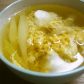 maruru-nn's cooksnap of when they made 柚子風味＊白だしで水菜と卵のお吸い物.