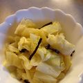 ぴかよ☆'s cooksnap of when they made キャベツ☆塩昆布☆ゴマ胡麻サラダ♪.