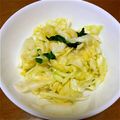 パフェ☆'s cooksnap of when they made キャベツとキュウリの塩もみ～シソ風味～.