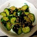 サファイアあーち's cooksnap of when they made 簡単！居酒屋風きゅうりのおつまみ.