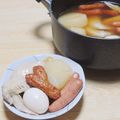まる゜'s cooksnap of when they made コンビニに負けない！！大根が主役のおでん.