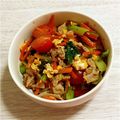 nashiii's cooksnap of when they made 小松菜の彩り豚肉炒め☆.