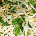ソラソラ♪'s cooksnap of when they made もやしとニラの炒め物.
