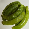 もりのりころ's cooksnap of when they made たったひとふり！スナップえんどうマヨ.