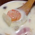りーらった's cooksnap of when they made とろとろ白菜とエビのクリームシチュー☆.