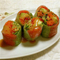 ななイチゴ's cooksnap of when they made 簡単de野菜たっぷり生春巻き♪絶品ソース.
