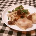 narimimama's cooksnap of when they made コクうま♪鶏肉としめじの味噌バター炒め.