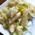 みゅううぇん's cooksnap of when they made コーンマカロニサラダ.