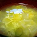 ☆☆ゆきうさぎ☆☆'s cooksnap of when they made 卵＆白菜＆長葱の簡単で美味しいスープ♪.