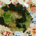 しょこめろでぃ's cooksnap of when they made 塩麹で＊ふわふわ♡レタス炒飯＊.