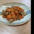 きりん226's cooksnap of when they made 味がしみてる★鶏肉と大根人参のゴマみそ煮.