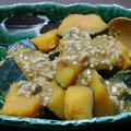 ａｄｕａｄｕ's cooksnap of when they made くりかぼちゃのそぼろあんかけ.