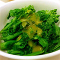yukojiji's cooksnap of when they made 菜の花のからし酢みそ和え.
