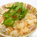 りんごのお酒's cooksnap of when they made 塩鮭とニンジンの炊き込みご飯.
