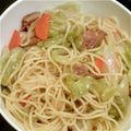 ちまろくさん's cooksnap of when they made 春キャベツと新玉葱の塩バターパスタ.