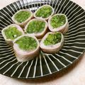 快くん's cooksnap of when they made 菜の花の牛肉巻きで春のお浸し✿.