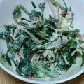 ポニーリボン's cooksnap of when they made ほうれん草とカニカマのサラダ.