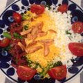 ゆっゆんん's cooksnap of when they made 菜の花で❤ミモザ風サラダ.