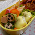 monchanママ's cooksnap of when they made お弁当に☆ギョニソときゅうりのくるくる.