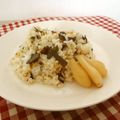 ローズレース's cooksnap of when they made これって..昆布チャーハン..??.