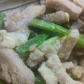ぱんだ123's cooksnap of when they made スタミナ満点‼豚肉とニンニクの芽炒め.