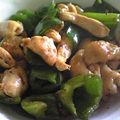 いなまつ's cooksnap of when they made ピーマンと鶏皮のさっぱり炒め.