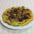 umemodoki's cooksnap of when they made ヘルシー！キャベツだけお好み焼き風。.