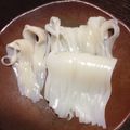 つよしのごはん's cooksnap of when they made いかのさばき方。いかの刺身しょうが醤油で.