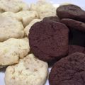 アコサン's cooksnap of when they made ホワイトデーに♥︎サクサクココアクッキー.