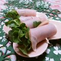 赤い電話's cooksnap of when they made お弁当に♪ﾊﾑかいわれ巻き♪.