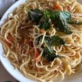 クック2H9MD0☆'s cooksnap of when they made トマトとアンチョビのパスタ.