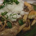 いちひめか's cooksnap of when they made 豆腐ステーキ❤きのこの和風味ぽんかけ❤.