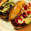 ★蒼燕★'s cooksnap of when they made アボカド＆トマト＆ハムのロールパンサンド.