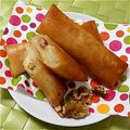 ととろ＆めい's cooksnap of when they made チーズ餅ナッツ春巻き♫黒胡椒マヨ添え.