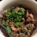 Walnut1107's cooksnap of when they made 鶏挽肉と茄子の塩麻婆茄子.