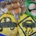 リスのしっぽ's cooksnap of when they made 道路標識のお弁当（キャラ弁）.