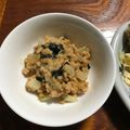 Ruriluru's cooksnap of when they made 納豆たくあんマヨごはん.