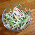 nokomori's cooksnap of when they made 水菜とカニカマの和風和え.
