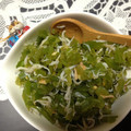 mari2n's cooksnap of when they made 茎わかめとしらすと茗荷.