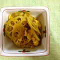 greenwave's cooksnap of when they made レンコンのカレー炒め☆.