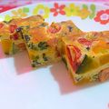 マユリ0110's cooksnap of when they made 鮭と菜の花のオープンオムレツ.