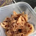 ぽんすけとと's cooksnap of when they made 豚肉とレンコンの簡単オイスター炒め.