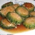 モモタロス's cooksnap of when they made 中華風ゴーヤーの肉詰めあんかけ.