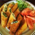 エレ♪'s cooksnap of when they made ササミのチーズ・梅しそフライ♪.