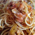 Erichuan's cooksnap of when they made 学生が作る☆超簡単ケチャップスパゲティ.