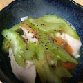 koriko23's cooksnap of when they made セロリとささみの生姜炒め.