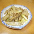 Jeaneane's cooksnap of when they made ゴボウで食物繊維を摂取☆.