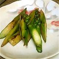 きく星's cooksnap of when they made 速攻！美味しい！アスパラのバター炒め.