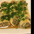 ゆぃぱん's cooksnap of when they made ひき肉の油揚げ巻き♪.